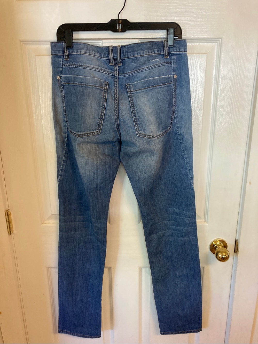 Love Moschino Women's Straight Leg Jeans in Blue Wash - Picture 5 of 10